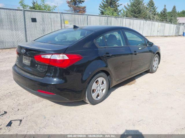KNAFK4A65F5437399 KIA FORTE LX