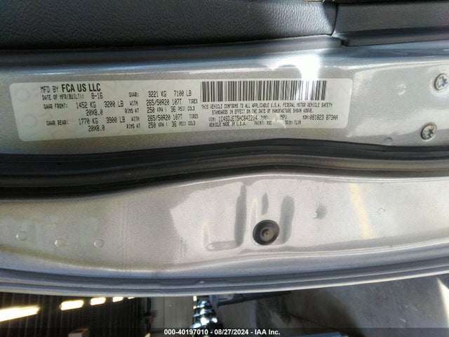 Dodge Durango Citadel Awd 2017 1C4SDJET5HC642214 Image 9