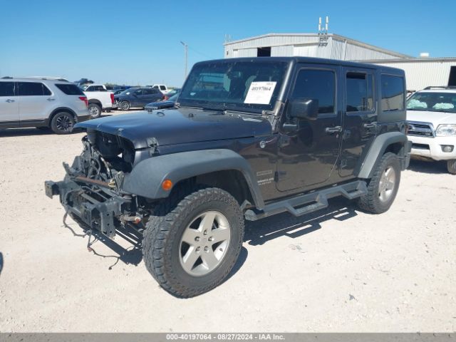1C4BJWDG6HL632222 Jeep Wrangler Unlimited Sport 4x4