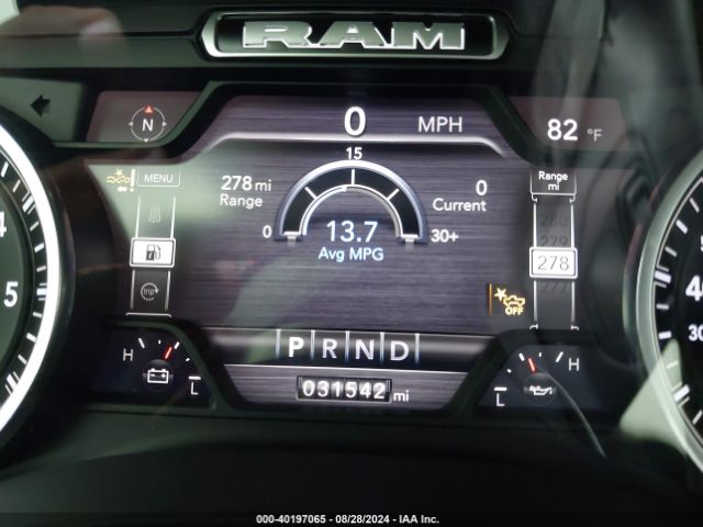1C6SRFJT7NN354559 RAM 1500 Laramie  4x4 5'7 Box