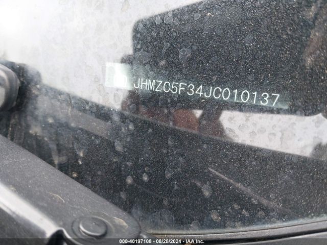 JHMZC5F34JC010137 Honda Clarity Plug-in Hybrid Touring