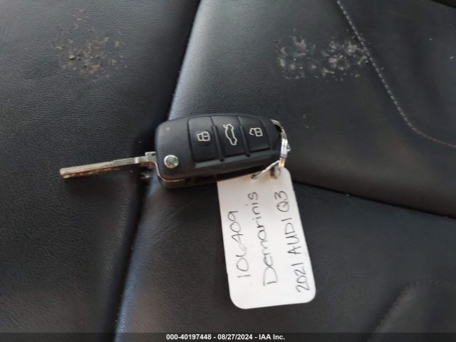 WA1AUCF3XM1125559 Audi Q3 Premium 40 Tfsi Quattro Tiptronic