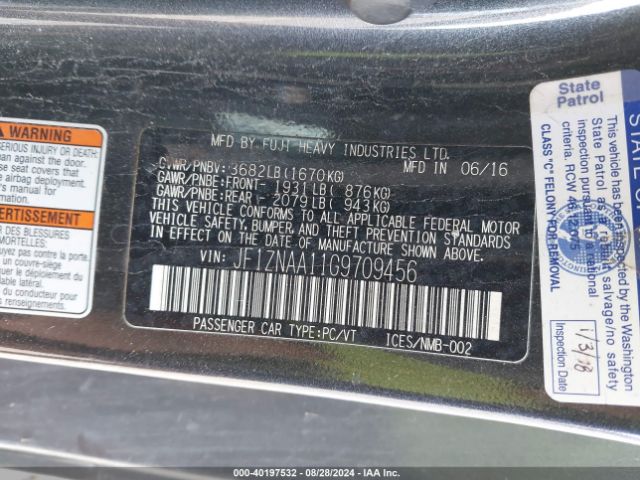 JF1ZNAA11G9709456 Scion FR-S