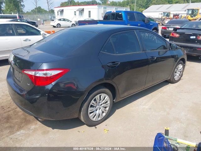 Toyota COROLLA LE 2016 2T1BURHE3GC574366 Image 4