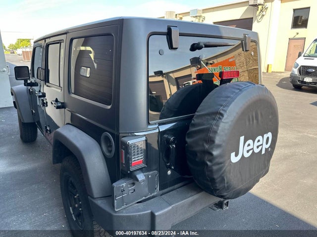 1C4BJWDG1HL590266 Jeep Wrangler Unlimited Sport 4x4