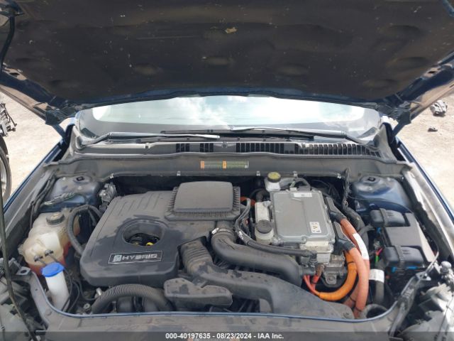 3FA6P0LU3JR233155 Ford Fusion Hybrid Se