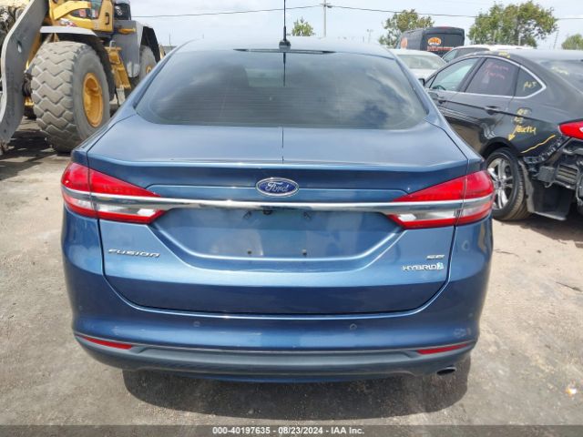 3FA6P0LU3JR233155 Ford Fusion Hybrid Se