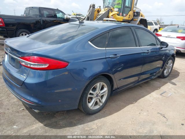 3FA6P0LU3JR233155 Ford Fusion Hybrid Se