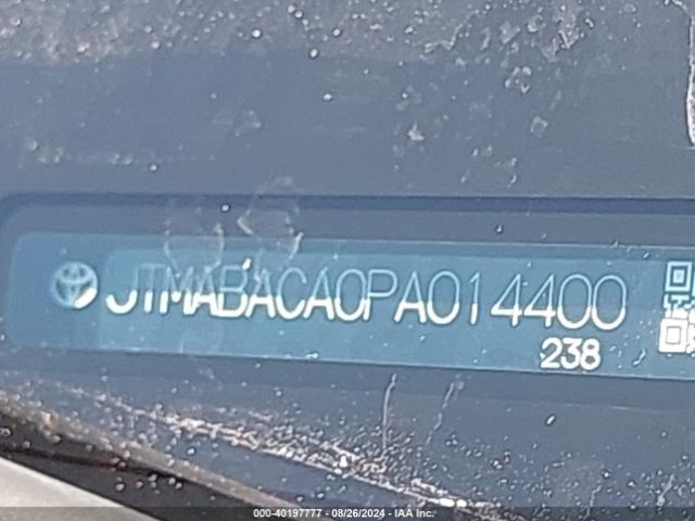 JTMABACA0PA014400 Toyota Bz4x Limited