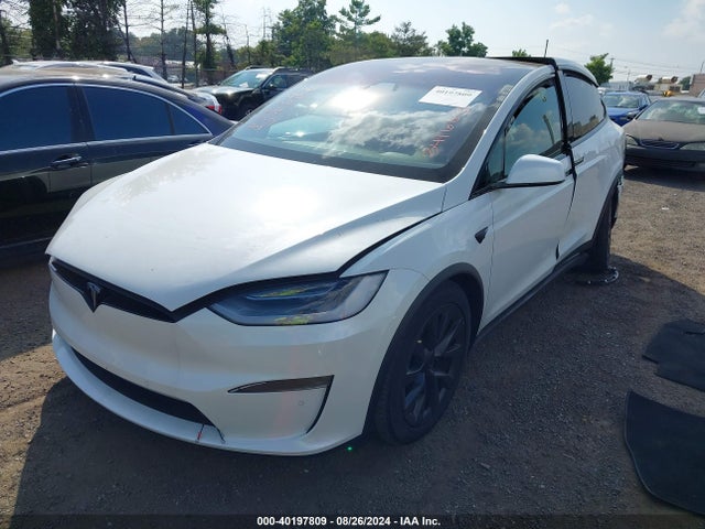 2022 TESLA MODEL X 7SAXCDE51NF341663 Photo 1