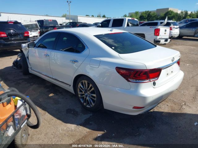 2013 LEXUS LS 460 JTHBL5EF5D5124038 Photo 2