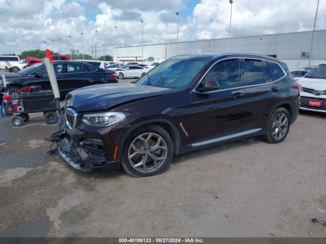 BMW X3 Sdrive30i 2020 5UXTY3C06L9B74482 Image 2