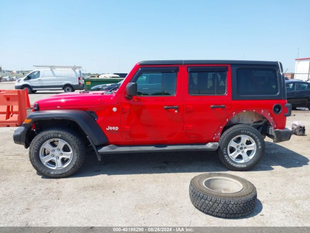 1C4HJXKN3MW606106 Jeep Wrangler Unlimited Sport Rhd 4x4