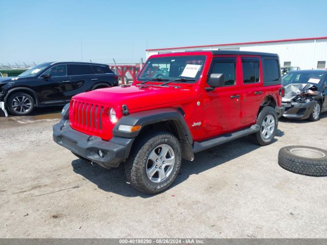 1C4HJXKN3MW606106 Jeep Wrangler Unlimited Sport Rhd 4x4