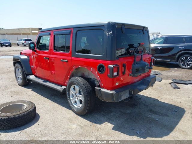 1C4HJXKN3MW606106 Jeep Wrangler Unlimited Sport Rhd 4x4