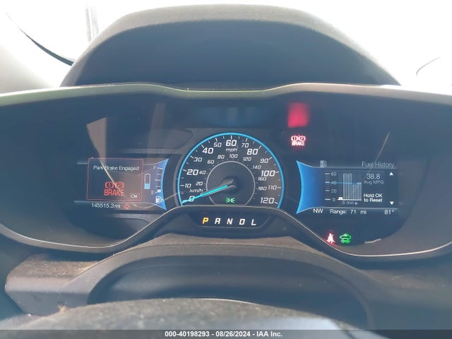 1FADP5AUXHL116656 Ford C-max Hybrid Se