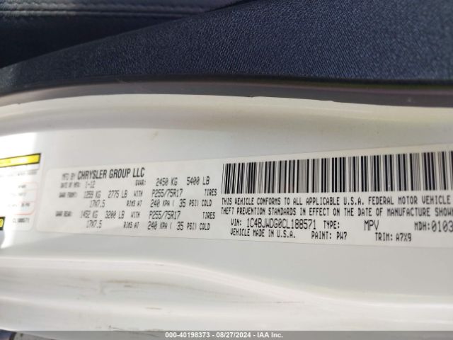 2012 JEEP WRANGLER UNLIMITED 1C4BJWDG0CL188571 Photo 8