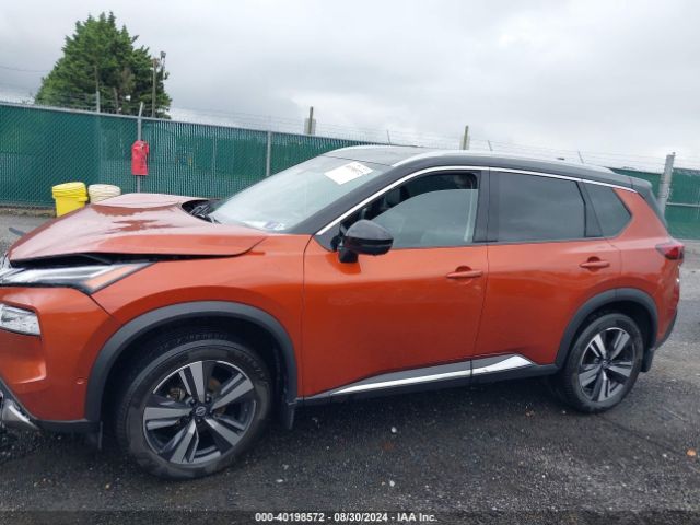 JN8AT3DD6MW301437 Nissan Rogue Platinum Intelligent Awd