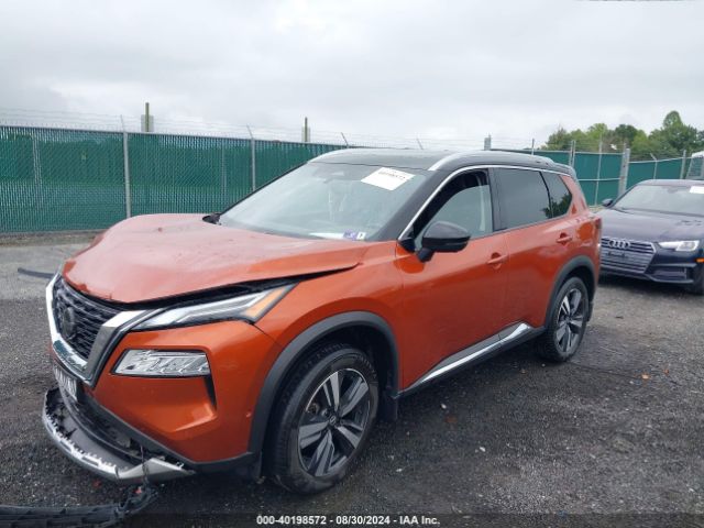 JN8AT3DD6MW301437 Nissan Rogue Platinum Intelligent Awd