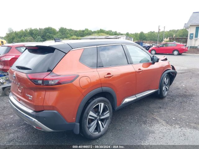 JN8AT3DD6MW301437 Nissan Rogue Platinum Intelligent Awd
