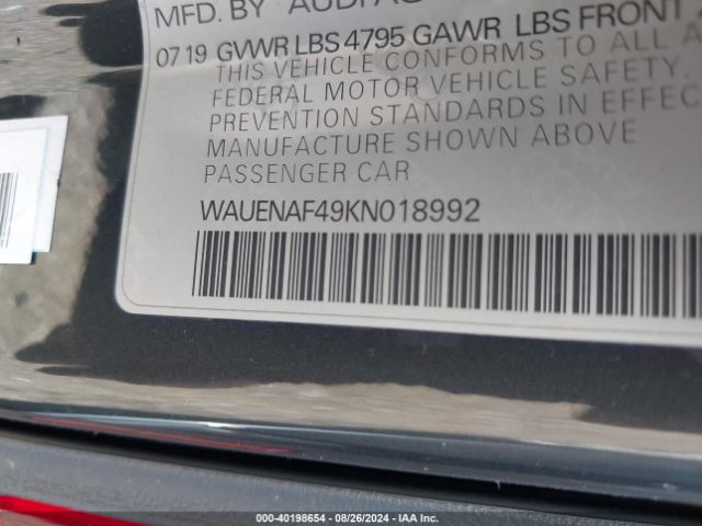 WAUENAF49KN018992 Audi A4 45 Premium