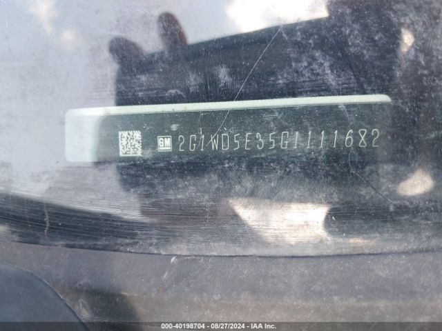 2G1WD5E35G1111682 Chevrolet IMPALA LIMITED POLICE