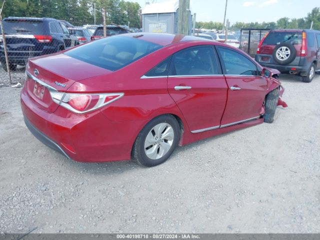 KMHEC4A45EA116426 Hyundai SONATA HYBRID