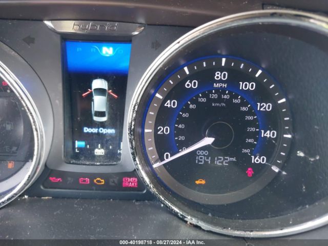 KMHEC4A45EA116426 Hyundai SONATA HYBRID