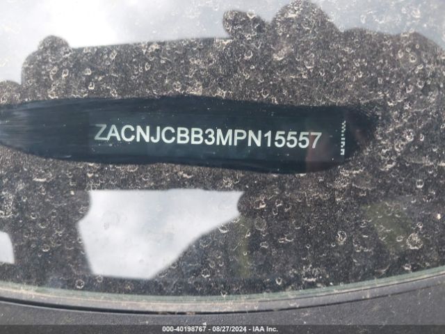 ZACNJCBB3MPN15557 Jeep Renegade Latitude Fwd