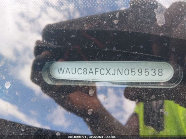 WAUC8AFCXJN059538 Audi A6 2.0t Premium/2.0t Sport