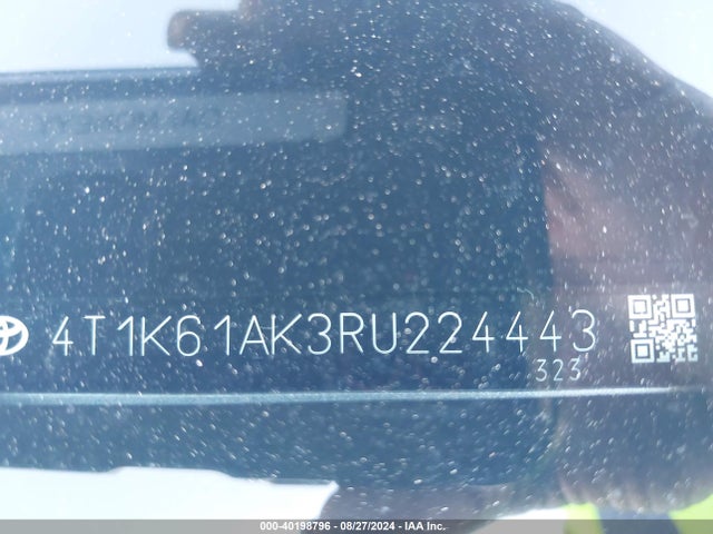 Toyota CAMRY XSE 2024 4T1K61AK3RU224443 Image 9