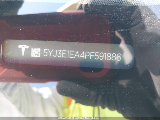 5YJ3E1EA4PF591886 Tesla Model 3 Rear-wheel Drive