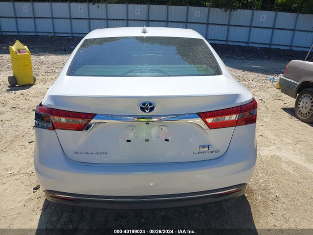 Toyota Avalon Hybrid Limited 2016 4T1BD1EB7GU054357 Image 16
