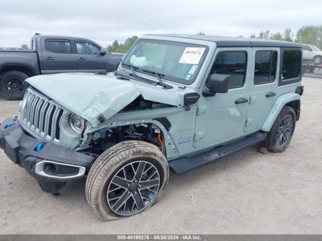 1C4JJXP67PW689580 Jeep Wrangler 4xe Sahara 4x4