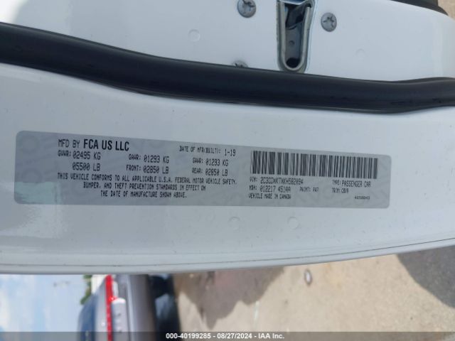 2C3CDXKTXKH582094 Dodge Charger Police Awd