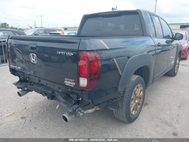 5FPYK3F16NB001166 Honda Ridgeline Sport