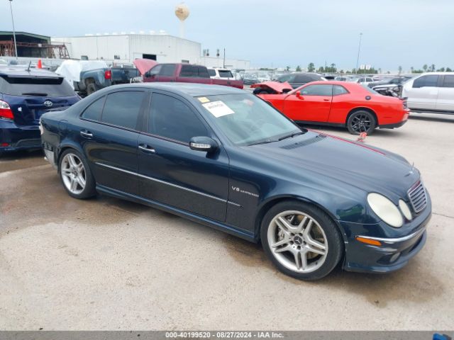 2005 MERCEDES-BENZ E 55 AMG WDBUF76J85A769323
