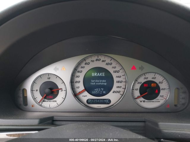 2005 MERCEDES-BENZ E 55 AMG WDBUF76J85A769323 Photo 6
