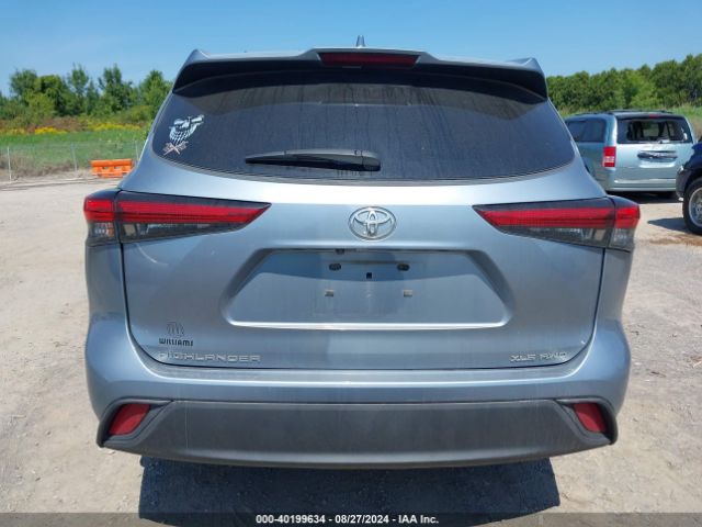 5TDGZRBH9NS213755 Toyota Highlander Xle