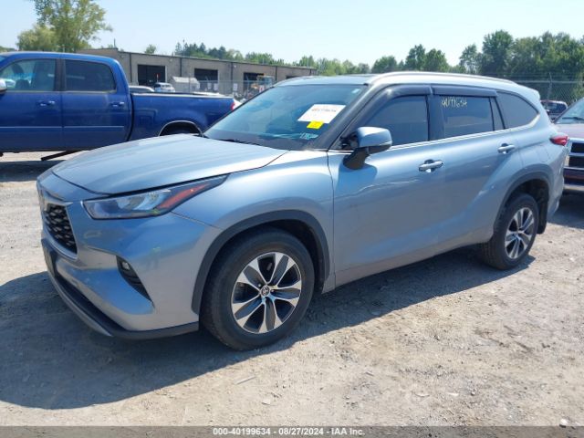 5TDGZRBH9NS213755 Toyota Highlander Xle