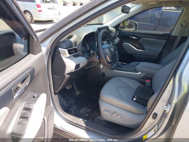 5TDGZRBH9NS213755 Toyota Highlander Xle