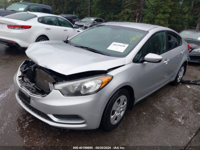 KNAFK4A64E5141708 KIA FORTE LX