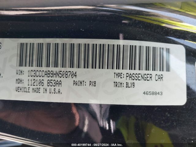 1C3CCCAB9HN508704 Chrysler 200 Limited Platinum