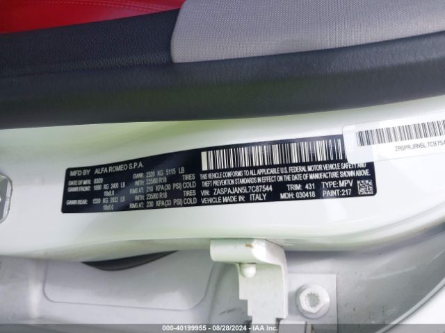 ZASPAJAN5L7C87544 Alfa Romeo Stelvio Rwd