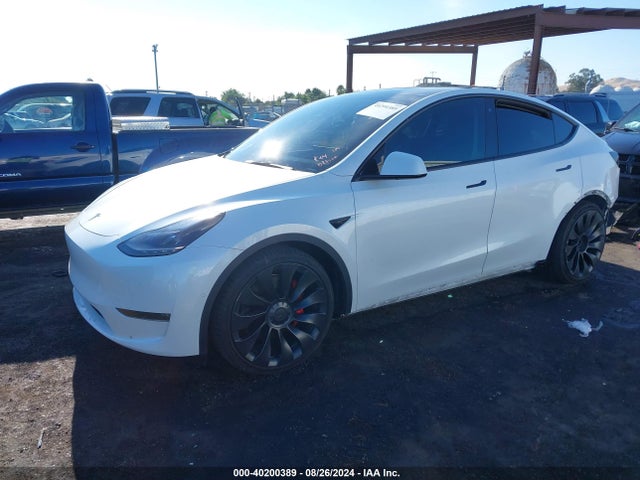 2022 TESLA MODEL Y 7SAYGDEFXNF443299 Photo 1