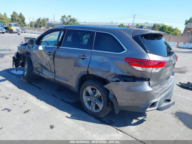 5TDDGRFH5KS064212 Toyota Highlander Hybrid Limited Platinum