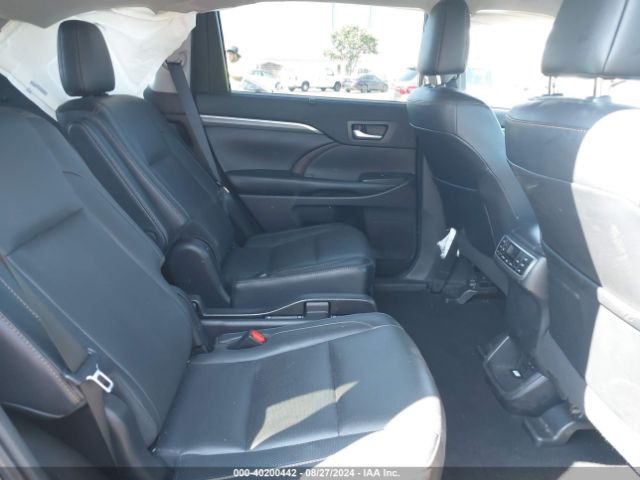 5TDDGRFH5KS064212 Toyota Highlander Hybrid Limited Platinum