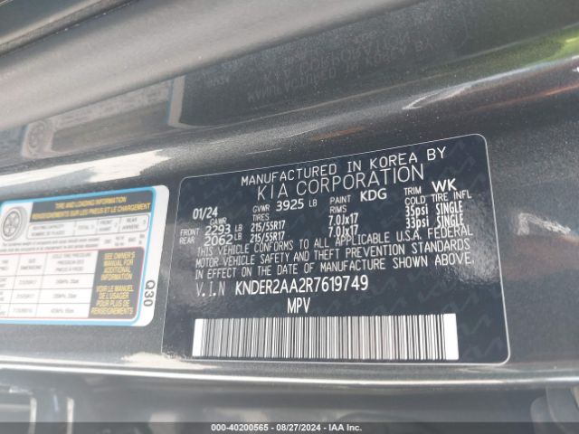 KNDER2AA2R7619749 KIA SELTOS EX