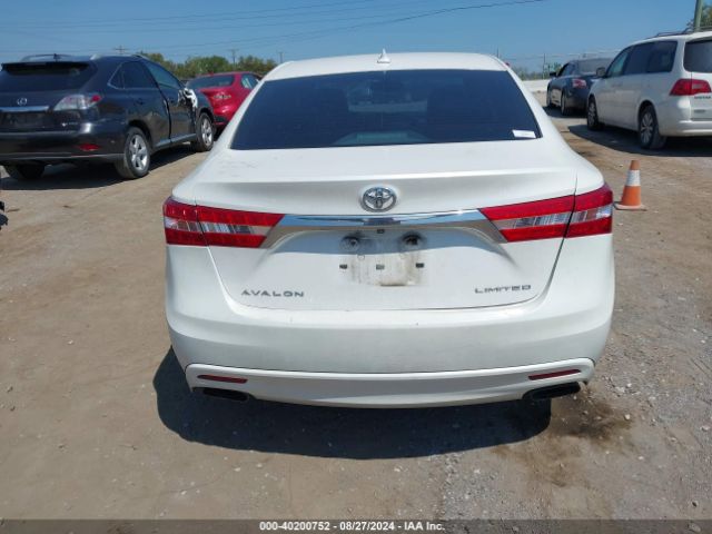 4T1BK1EB5FU151108 Toyota AVALON LIMITED