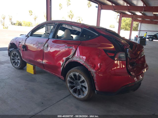 2024 TESLA MODEL Y 7SAYGDEE1RF011312 Photo 2